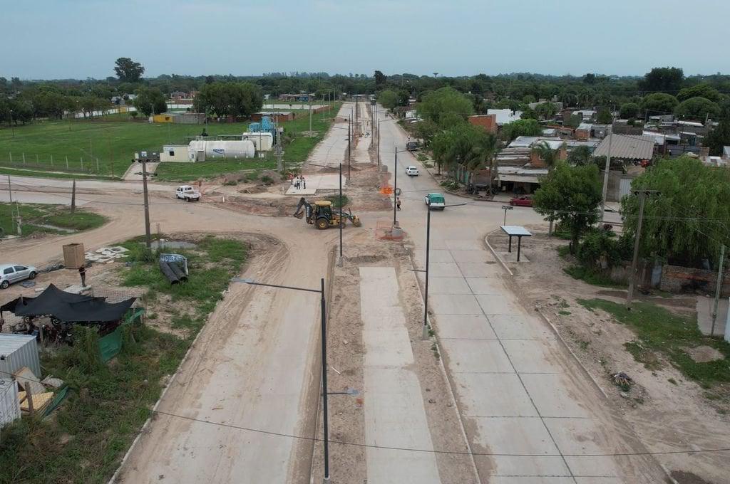 Obras en camino viejo