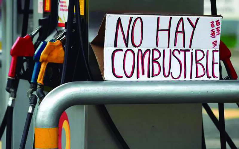 Falta de combustible 1