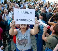 Bullrich represión