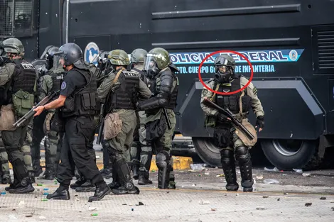 Gendarme que le disparó a Pablo 1