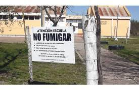 Escuelas rurales fumigadas