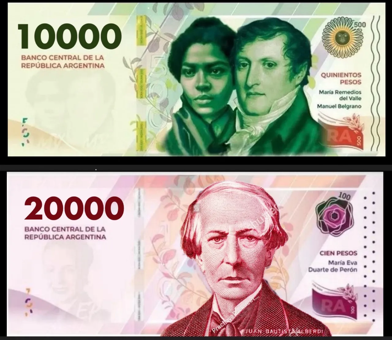 Nuevos billetes