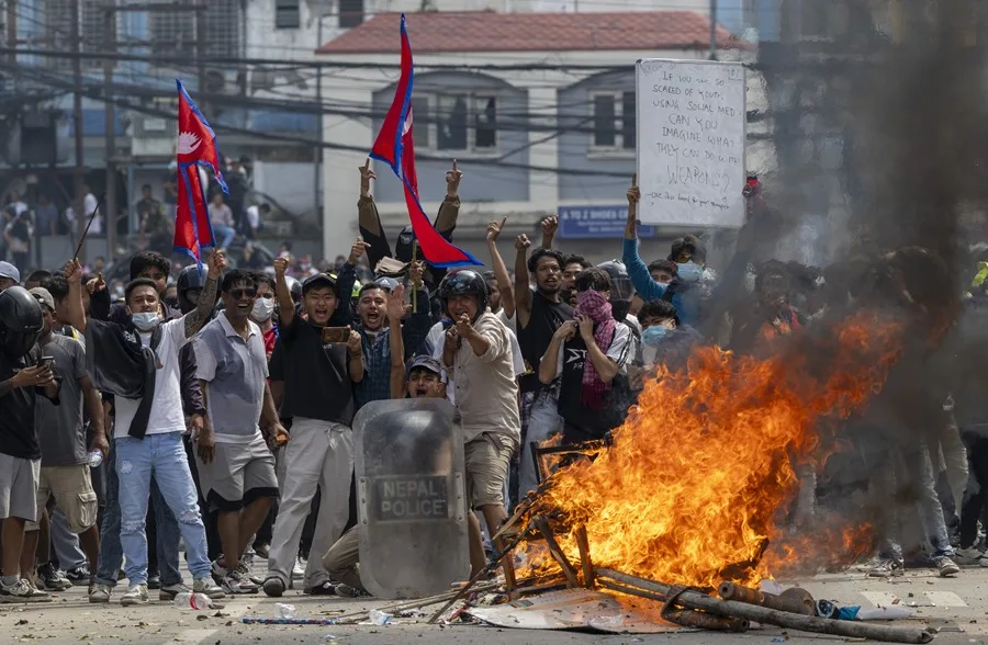 NEPAL-PROTESTAS-2