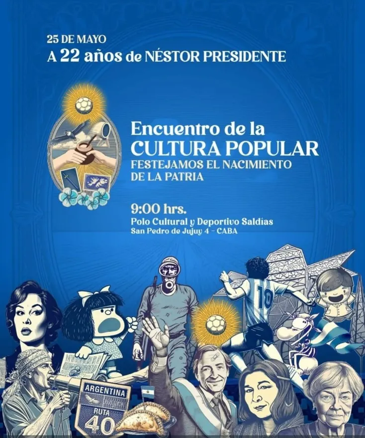 Cristina encuentro cultura popular