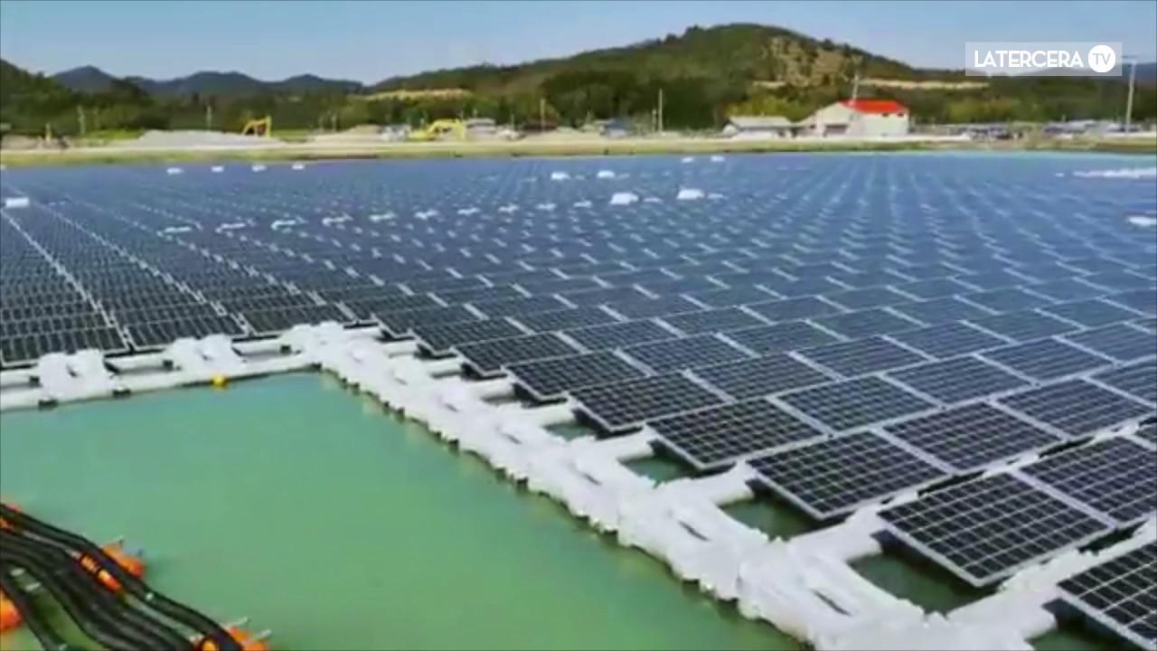 Planta solar flotante