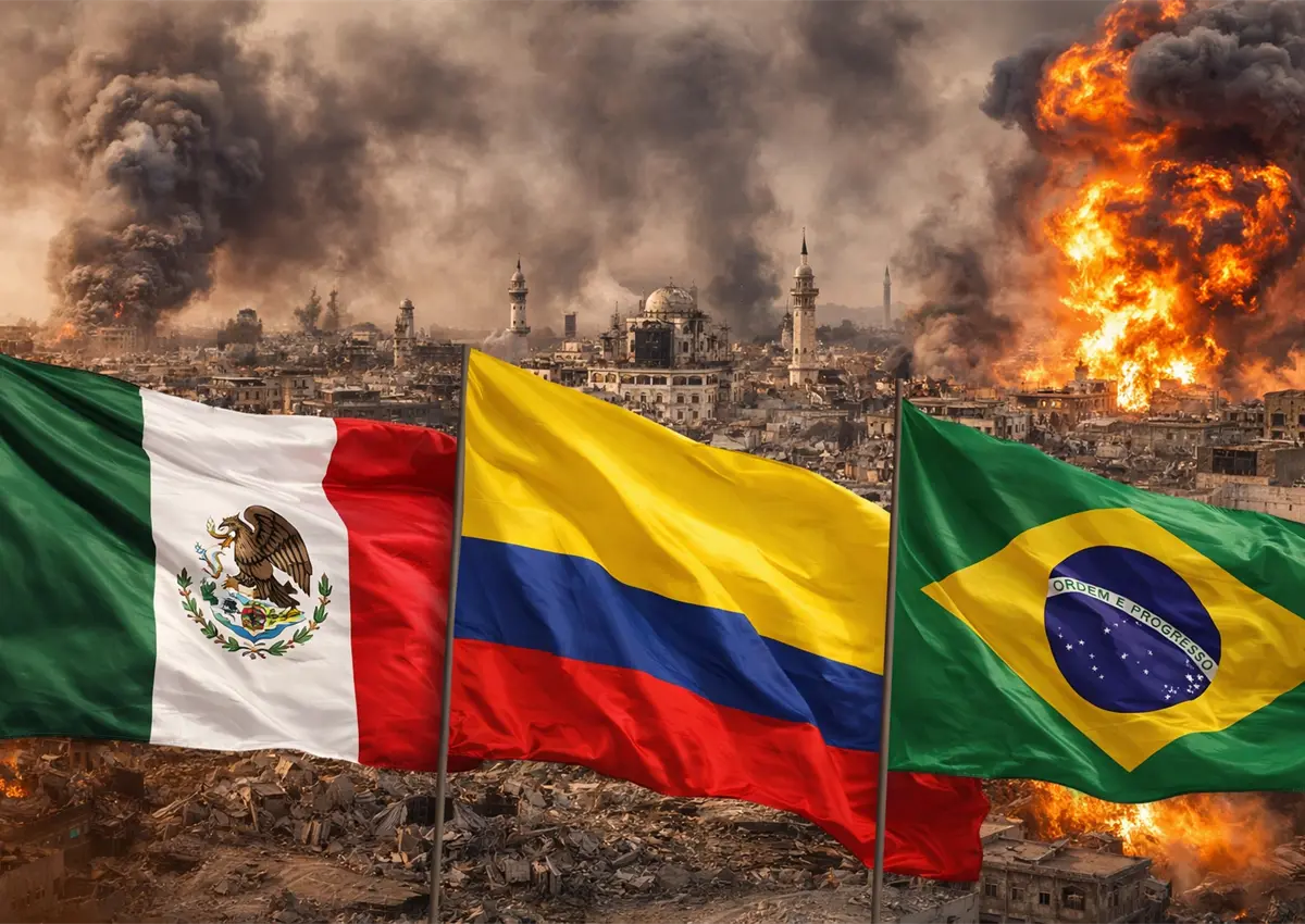 Colombia Brasil y Mexico cese al fuego 3