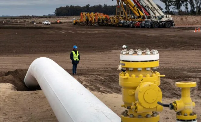 Gasoducto vaca Muerta 1