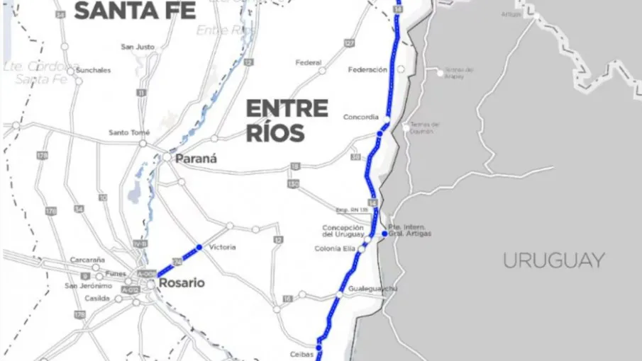 rutas del mercosur