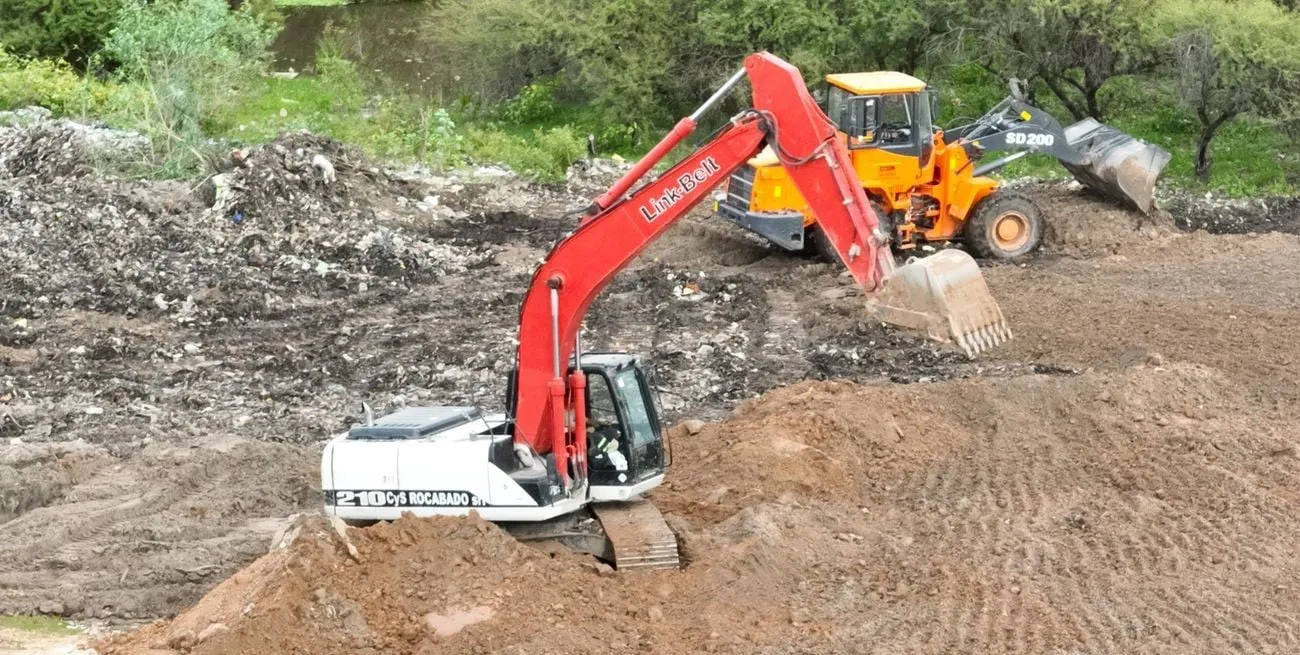 Limpieza del basural de rincon