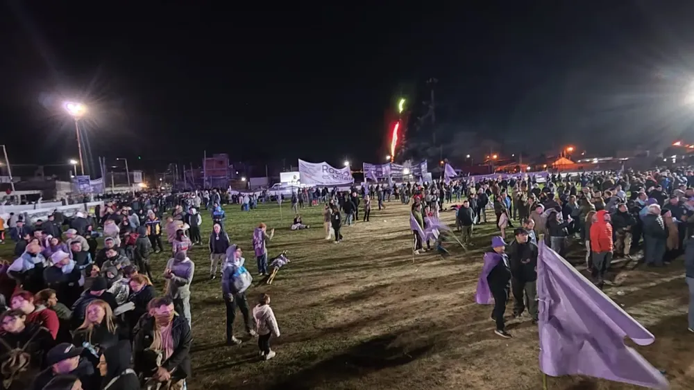 Cierre de campaña en Moreno Milei 1