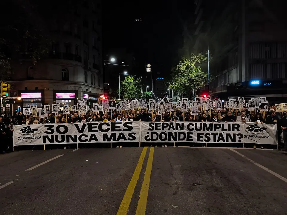Marcha de silencio Uruguay