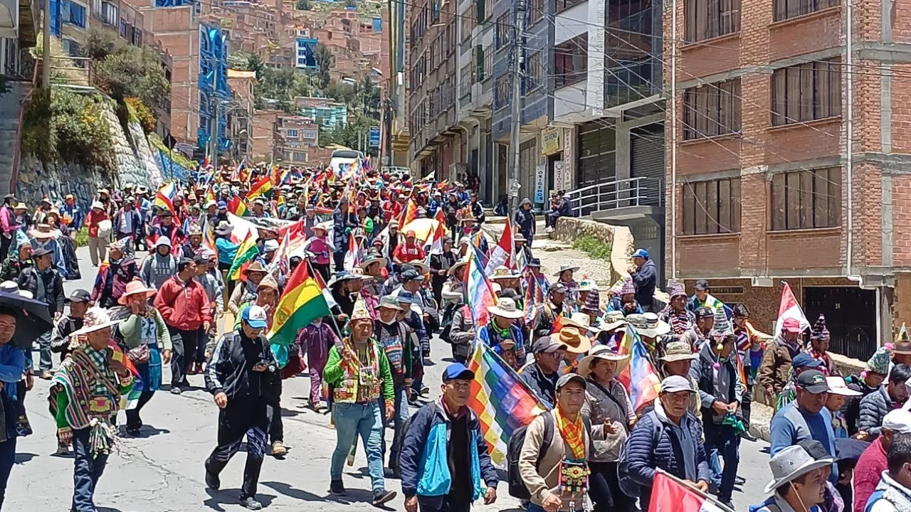 Bolivia marchas