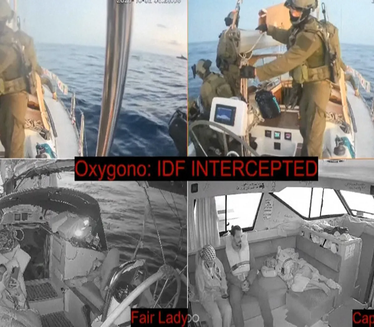 Israel detención en aguas internacionales