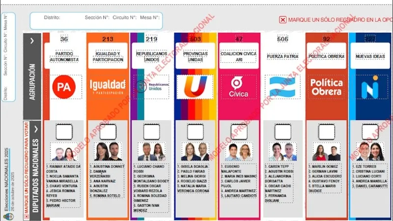 Boleta Única Santa Fe 1