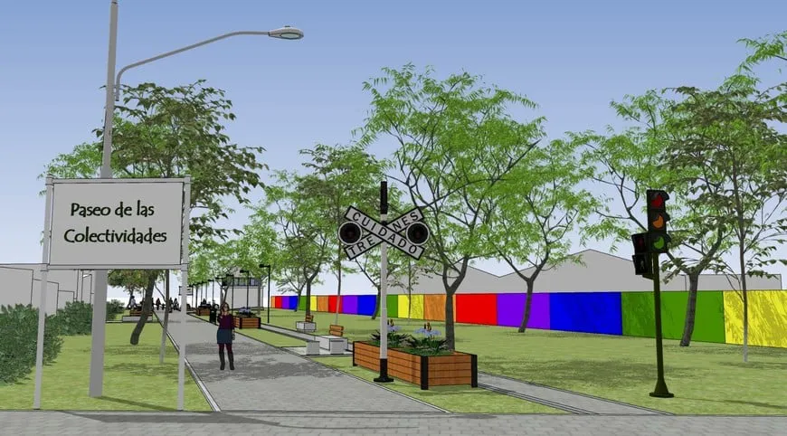 Paseo de las Colectividades